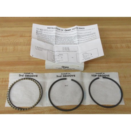 Onan 113-0296-10 Piston Rings 113029610