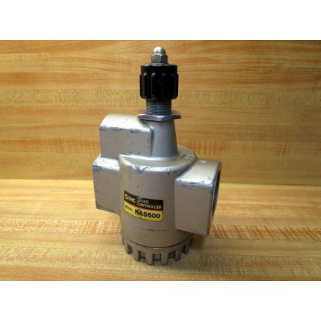 SMC NAS600 Speed Controller Valve - Used