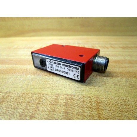 Leuze Electronic PRK 184 DL.4 Photelectric Sensor 50080153 - Used