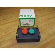 Schneider Electric XALD211H29H7 Harmony 2 Button Control Station Red & Green