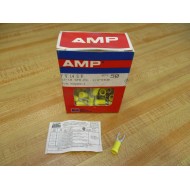 AMP 53225-1 14" Stud Plasti-Grip Fork Terminal 532251 (Pack of 50)