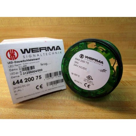 Werma 644 200 75 LED Perm Light Assembly 64420075