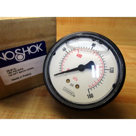 Noshok 25-910-160 PSIKPA Gauge 25910160PSIKPA