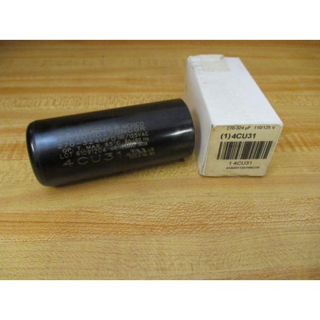 NGM 61B2D110270NCGR Round Motor Start Capacitor 4CU31