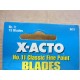 X-Acto X411 No. 11 Type A Handle 15 Blades XC2149