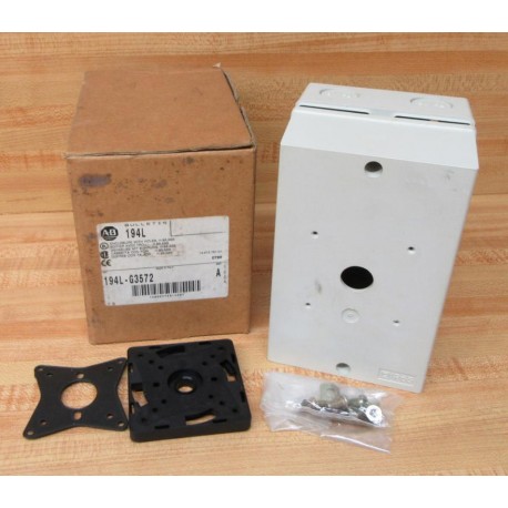 Allen Bradley 194L-G3572 Enclosure 194LG3572 W 194L-HE6