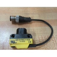 Banner QS18VN6CV15Q5 Photoelectric Sensor - Used