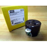 Hubbell HBL5358 Single Receptacle WO Hardware