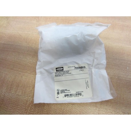Hubbell P050NBKA Liquid Tight Fitting 12" Trade