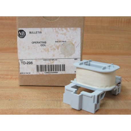 Allen Bradley TD-296 Operating Coil TD296