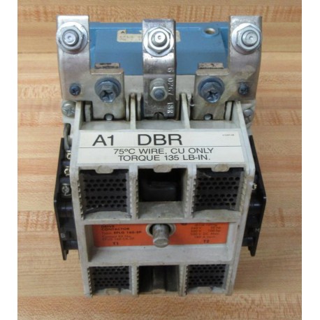 Asea Brown Broveri EFLG 160-3P ABB Contactor EFLG1603P WO Center Contact - Used