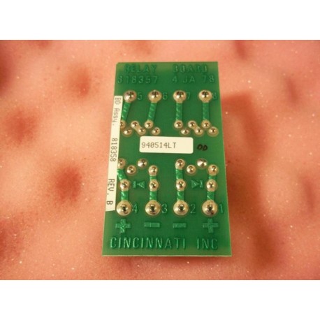 Cincinnati Electrosystems 818358 Relay Board