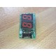 BW6696 Two Digit LED Numeric Display Panel LAP-301VB Chipped Housing - Used