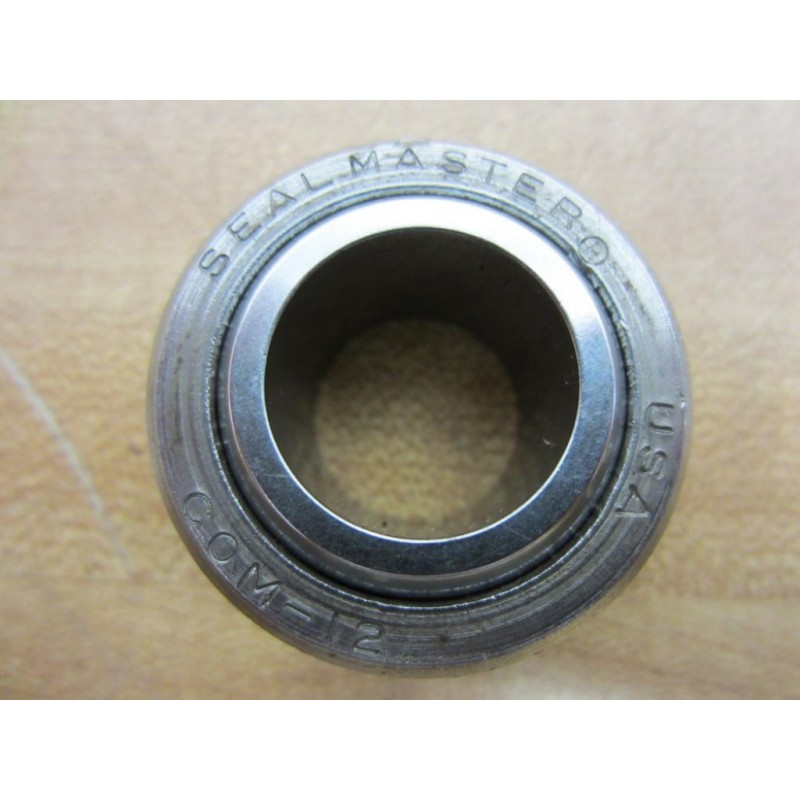 30000lbf Static Load Capacity Two-Piece 1.438 OD 0.750 ID Sealmaster COM 12 Spherical Bearing Inch Commercial 