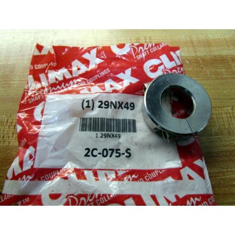 Climax 29NX49 Shaft Collar 2C-075-S