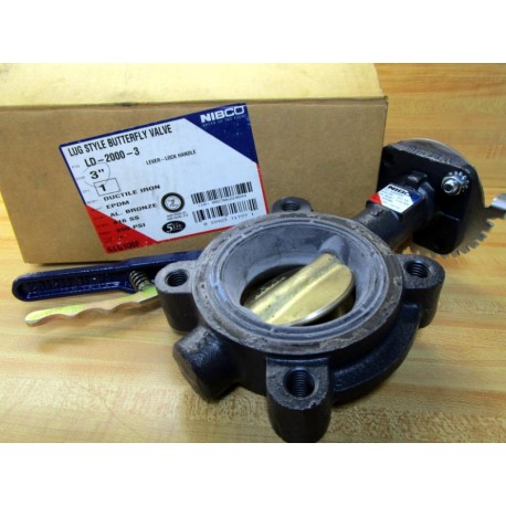 Nibco LD-2000-3 Butterfly Valve LD 2000 Size:3"