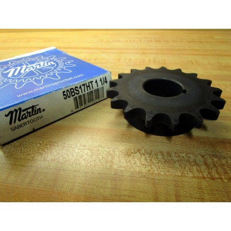 Martin 50BS17HT 1 14 Sabertooth Sprocket WKW 50BS17HT114