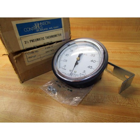 Johnson Controls P-5500-19 Pneumatic Thermometer 02-306-119