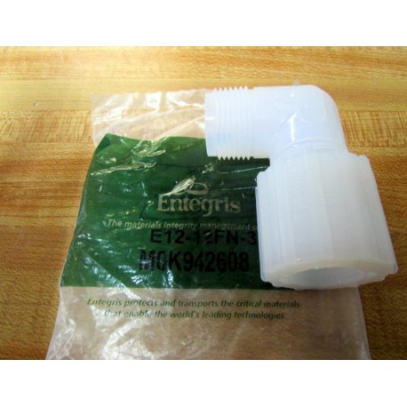 Entegris E12-12FN-3 Elbow Adapter M0K942608