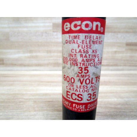 Econ ECS-35 Fuse ECS35 (Pack of 3) - Used