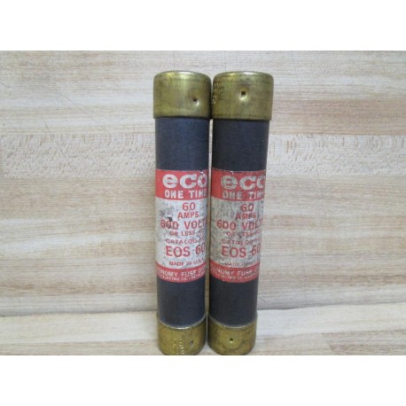 Eco EOS-60 One Time Fuse EOS60 (Pack of 2) - Used