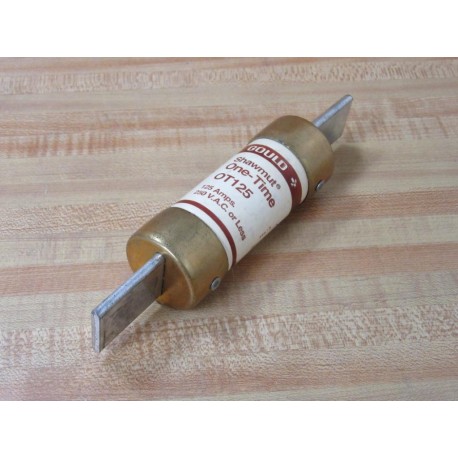 Gould Shawmut Ferraz OT125 Mersen Fuse - New No Box