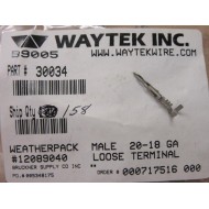 Waytek 12089040 Terminal 30034 (Pack of 158)