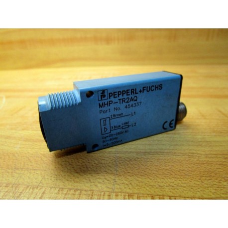 Pepperl + Fuchs MHP-TR2AQ Photoelectric Sensor 454337 - Used