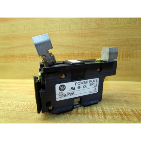 Allen Bradley 599-P2A Power Pole Adder 599P2A - Used