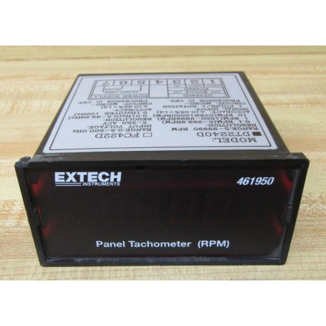 Extech Instruments 461950 Tachometer W Cracked Housing - Used