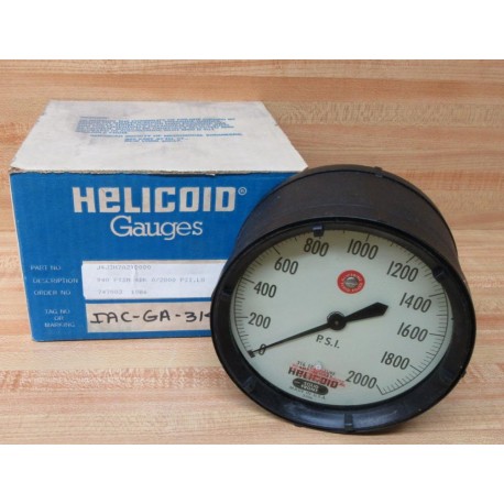 Helicoid J4J3H7A2Y0000 Gauge