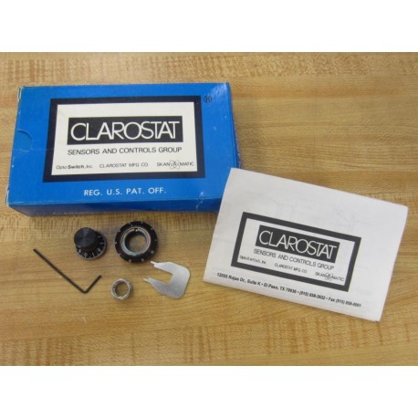 Clarostat 411 Potentiometer Clarodial