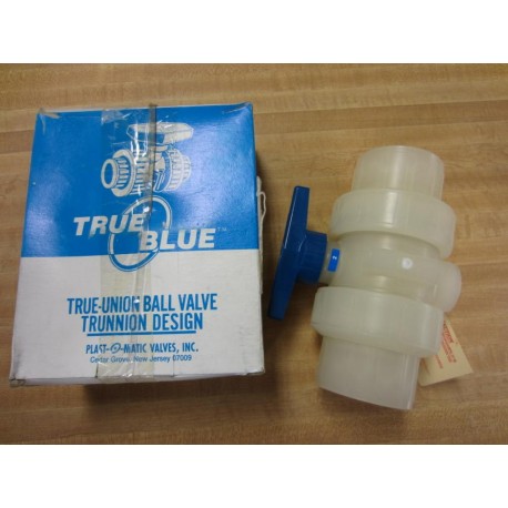 Plast-O-Matic MBV200EPT-PP Ball Valve 2 Inch MBV200EPTPP