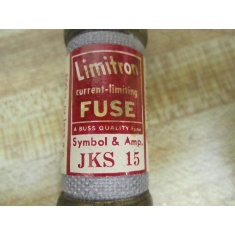 Limitron JKS 15 Bussmann JKS15 Fuse Cooper (Pack of 10) - New No Box