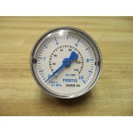 Festo 162838 Pneumatic Pressure Gauge - New No Box