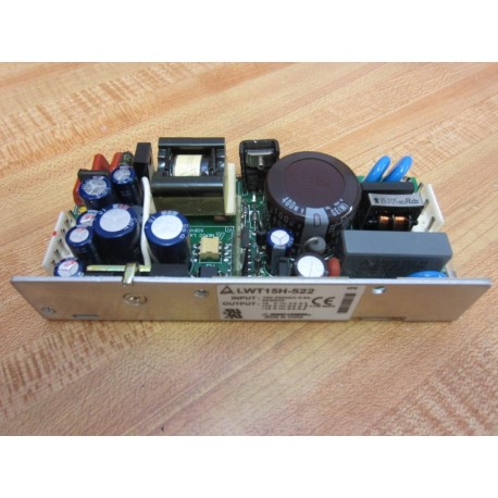 Nemic-Lambda LWT15H-522 ACDC Open Frame Power Supply LWT15H522 - Used