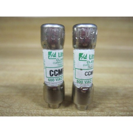 Littelfuse CCMR-4 Fuse CCMR4 Tested (Pack of 2) - New No Box