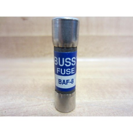 Bussmann BAF-8 BAF8 Fuses 8 Amp (Pack of 5) - New No Box