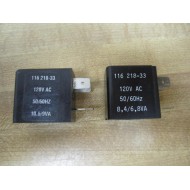 ARO 116218-33 Solenoid Coil 11621833 (Pack of 2) - Used