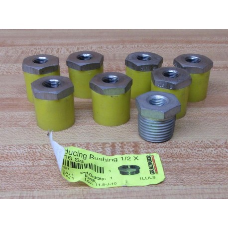 Grainger 1LUL9 Hex Reducing Bushing (Pack of 8) - New No Box