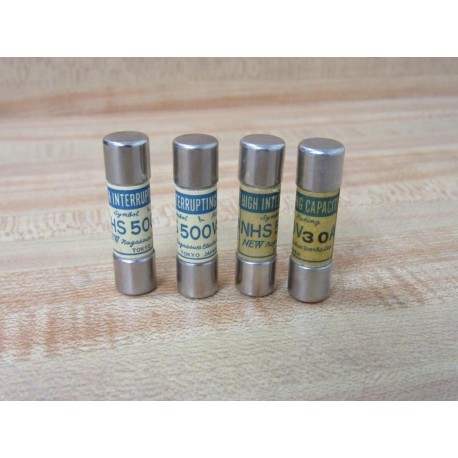 Nagasawa NHS 500V 30A High Interrupting Fuse NHS500V30A (Pack of 4) - New No Box