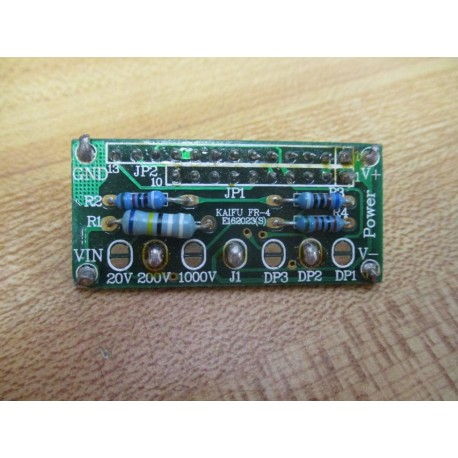 KAIFU FR-4 Digital Multi Meter PCB E162023(S) - Used