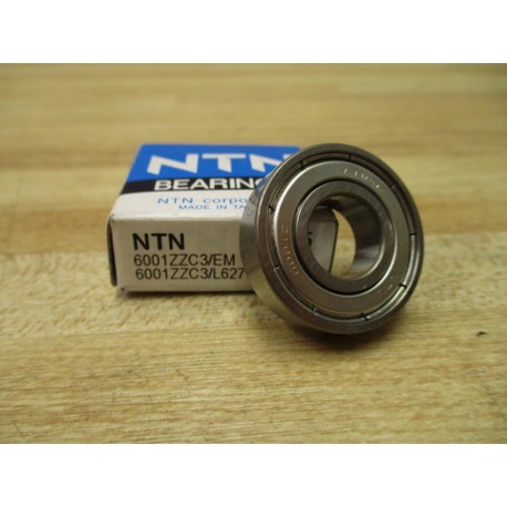 NTN Bearings 6001ZZC3L627 Ball Bearing 6001ZZC3EM