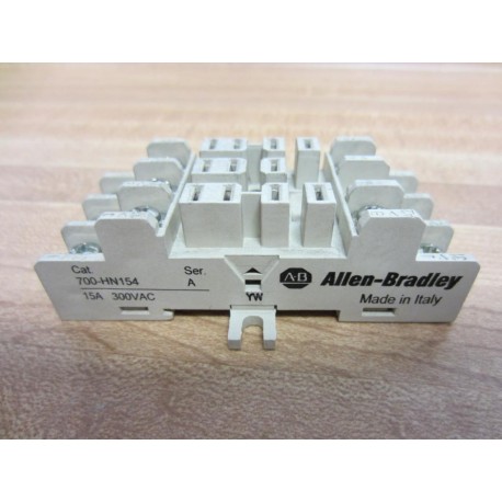 Allen Bradley 700-HN154 Relay Socket 700HN154 (Pack of 3) - New No Box