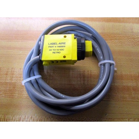 Label-Aire 7460830 Photoelectric Sensor - New No Box