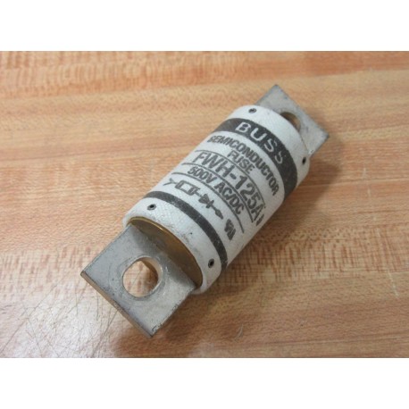 Bussmann FWH-125A Cooper Buss Semiconductor Fuse FWH125A - New No Box
