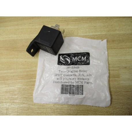 MCM Electronics 26-534B SPDT Relay V23234-A1001-X036 (Pack of 2)