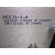 Power One HCC15-3-A Power Supply HCC153A