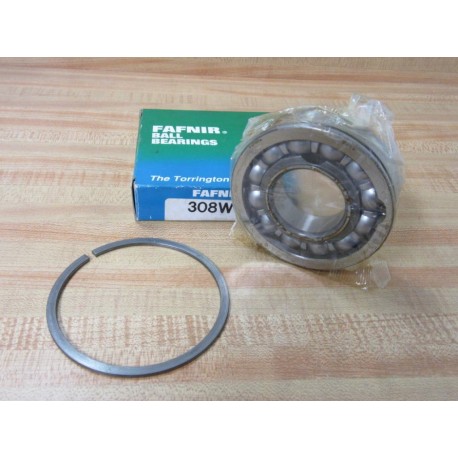 Fafnir 308WG Ball Bearing wSnap Ring