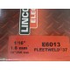 Lincoln E6013 Fleetweld 37 Electrode 116" 5Lbs